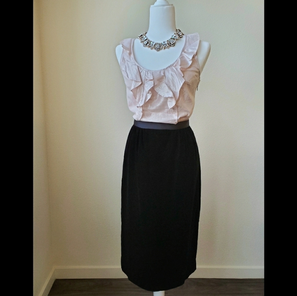 Velvet Skirt w FREE BLOUSE!